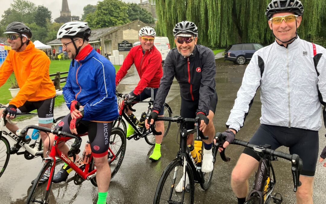 Business cyclists raise funds for Yorkshire Air Ambulance