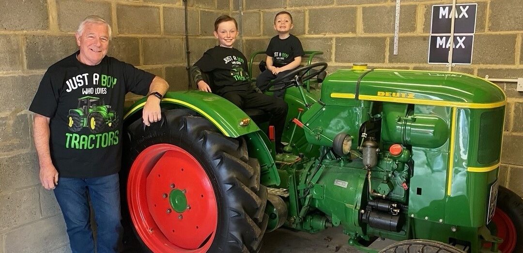 Grandsons’ vintage tractors to star at Tractor Fest